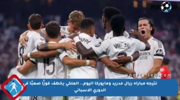 نتيجة مباراة ريال مدريد ومايوركا اليوم.. الملكي يخطف فوزًا صعبًا في الدوري الإسباني